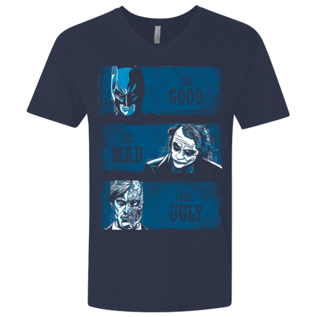 T-Shirts Midnight Navy / X-Small The Good the Mad and the Ugly Men's Premium V-Neck