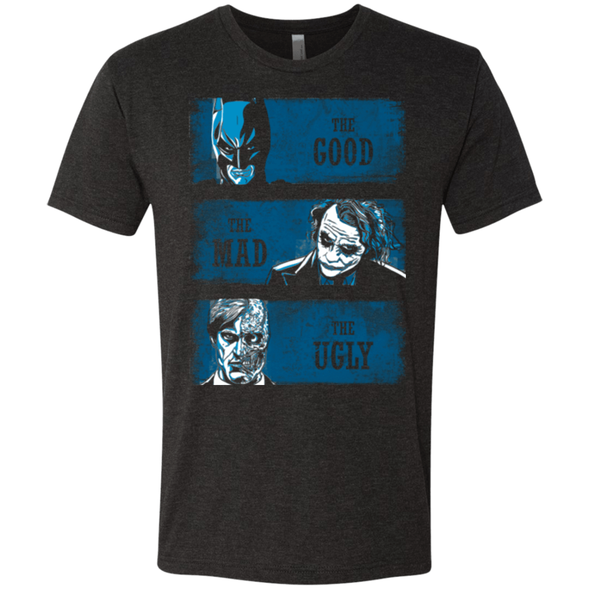 T-Shirts Vintage Black / Small The Good the Mad and the Ugly Men's Triblend T-Shirt