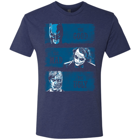 T-Shirts Vintage Navy / Small The Good the Mad and the Ugly Men's Triblend T-Shirt