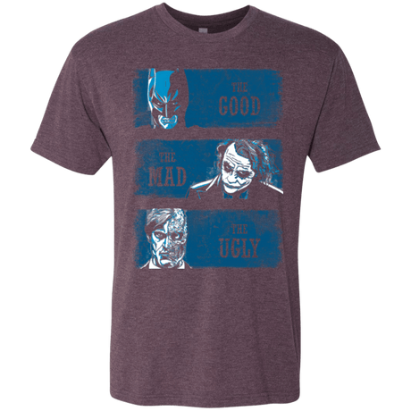 T-Shirts Vintage Purple / Small The Good the Mad and the Ugly Men's Triblend T-Shirt
