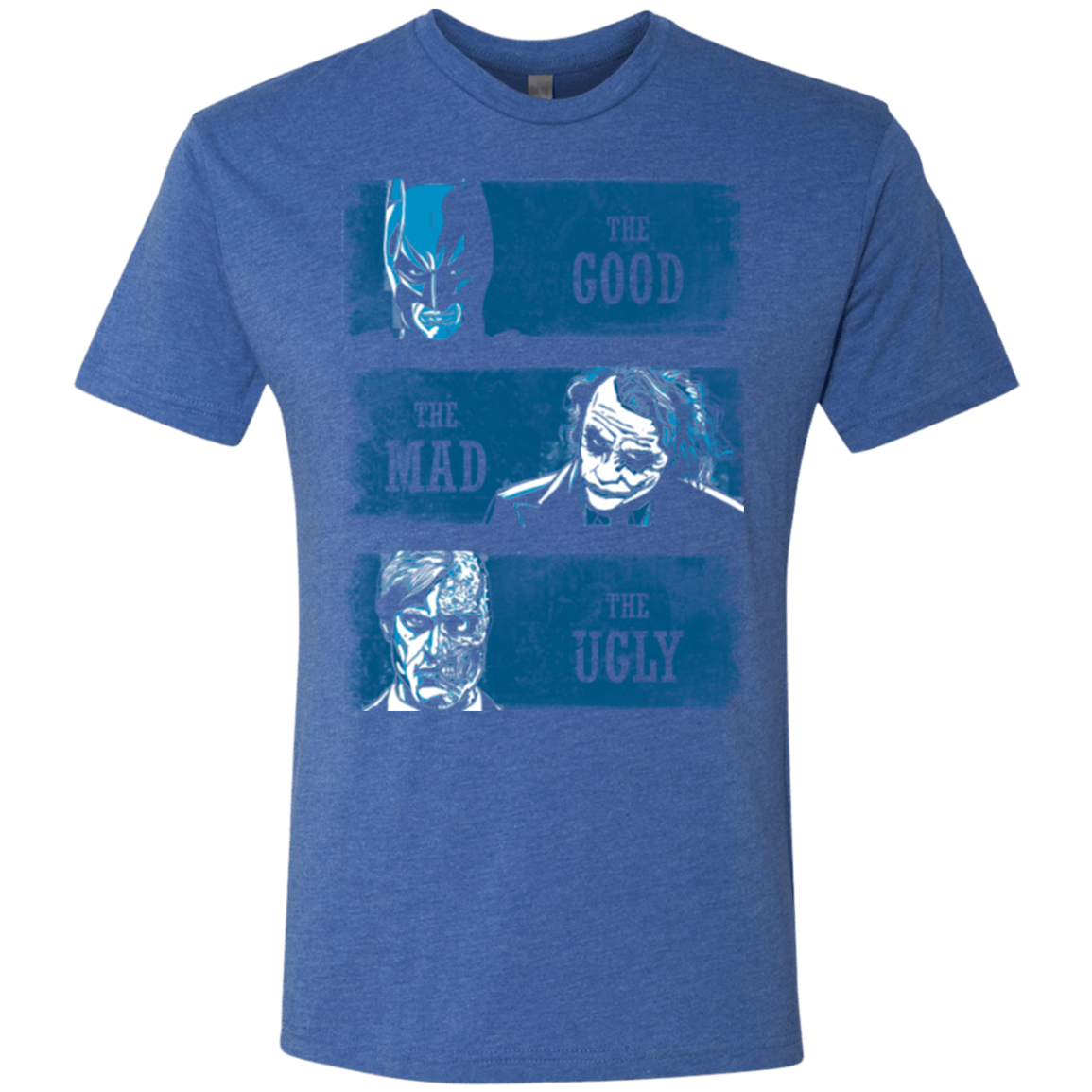 T-Shirts Vintage Royal / Small The Good the Mad and the Ugly Men's Triblend T-Shirt