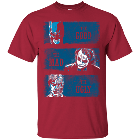 T-Shirts Cardinal / Small The Good the Mad and the Ugly T-Shirt