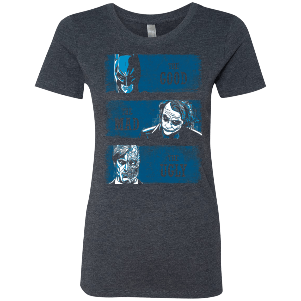 T-Shirts Vintage Navy / Small The Good the Mad and the Ugly Women's Triblend T-Shirt