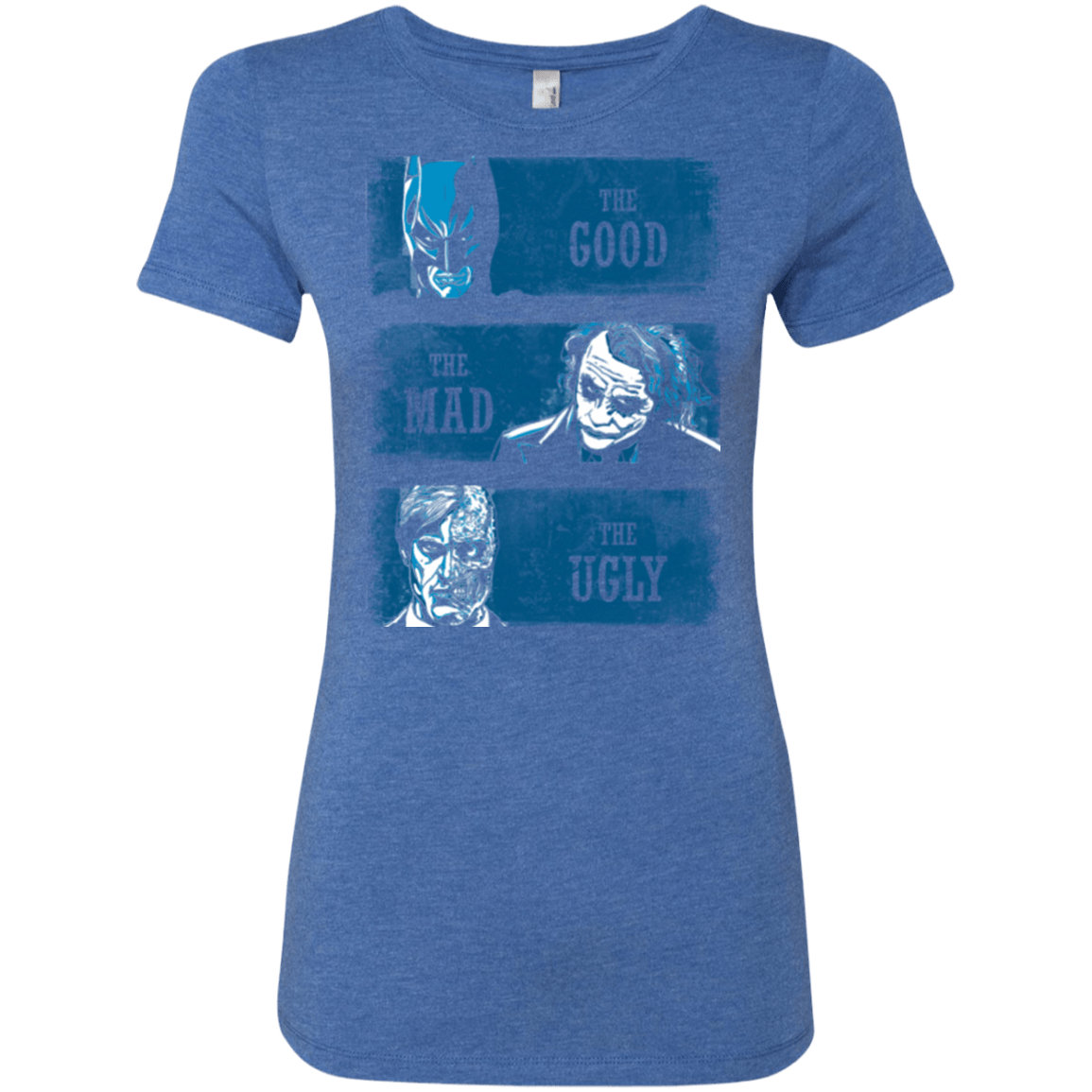 T-Shirts Vintage Royal / Small The Good the Mad and the Ugly Women's Triblend T-Shirt