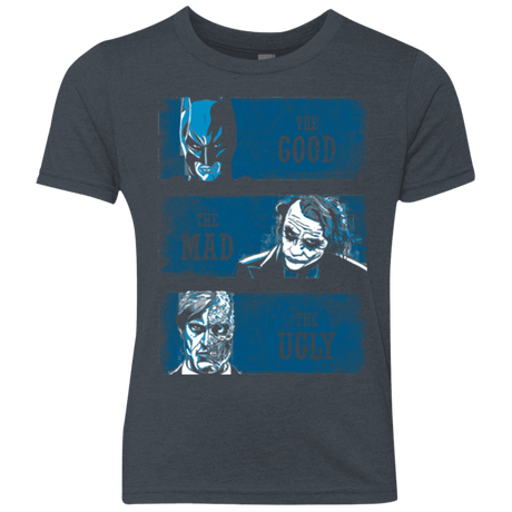 T-Shirts Vintage Navy / YXS The Good the Mad and the Ugly Youth Triblend T-Shirt