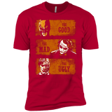 T-Shirts Red / YXS The Good the Mad and the Ugly2 Boys Premium T-Shirt