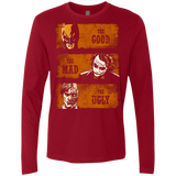 T-Shirts Cardinal / Small The Good the Mad and the Ugly2 Men's Premium Long Sleeve