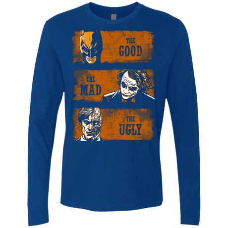 T-Shirts Royal / Small The Good the Mad and the Ugly2 Men's Premium Long Sleeve
