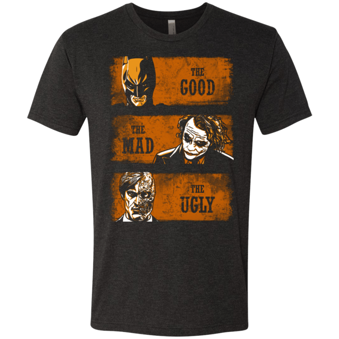 T-Shirts Vintage Black / Small The Good the Mad and the Ugly2 Men's Triblend T-Shirt