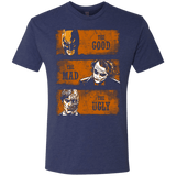 T-Shirts Vintage Navy / Small The Good the Mad and the Ugly2 Men's Triblend T-Shirt