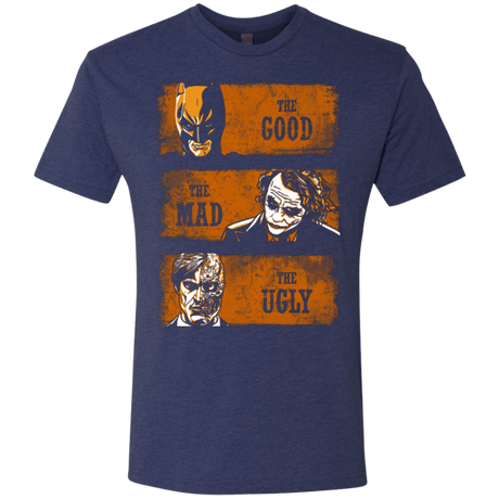 T-Shirts Vintage Navy / Small The Good the Mad and the Ugly2 Men's Triblend T-Shirt