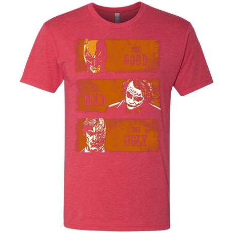 T-Shirts Vintage Red / Small The Good the Mad and the Ugly2 Men's Triblend T-Shirt