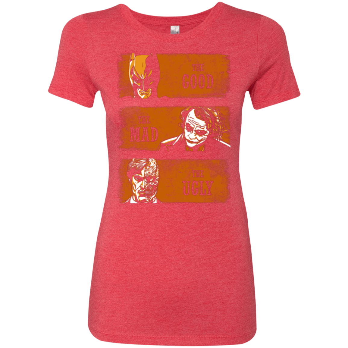 T-Shirts Vintage Red / Small The Good the Mad and the Ugly2 Women's Triblend T-Shirt