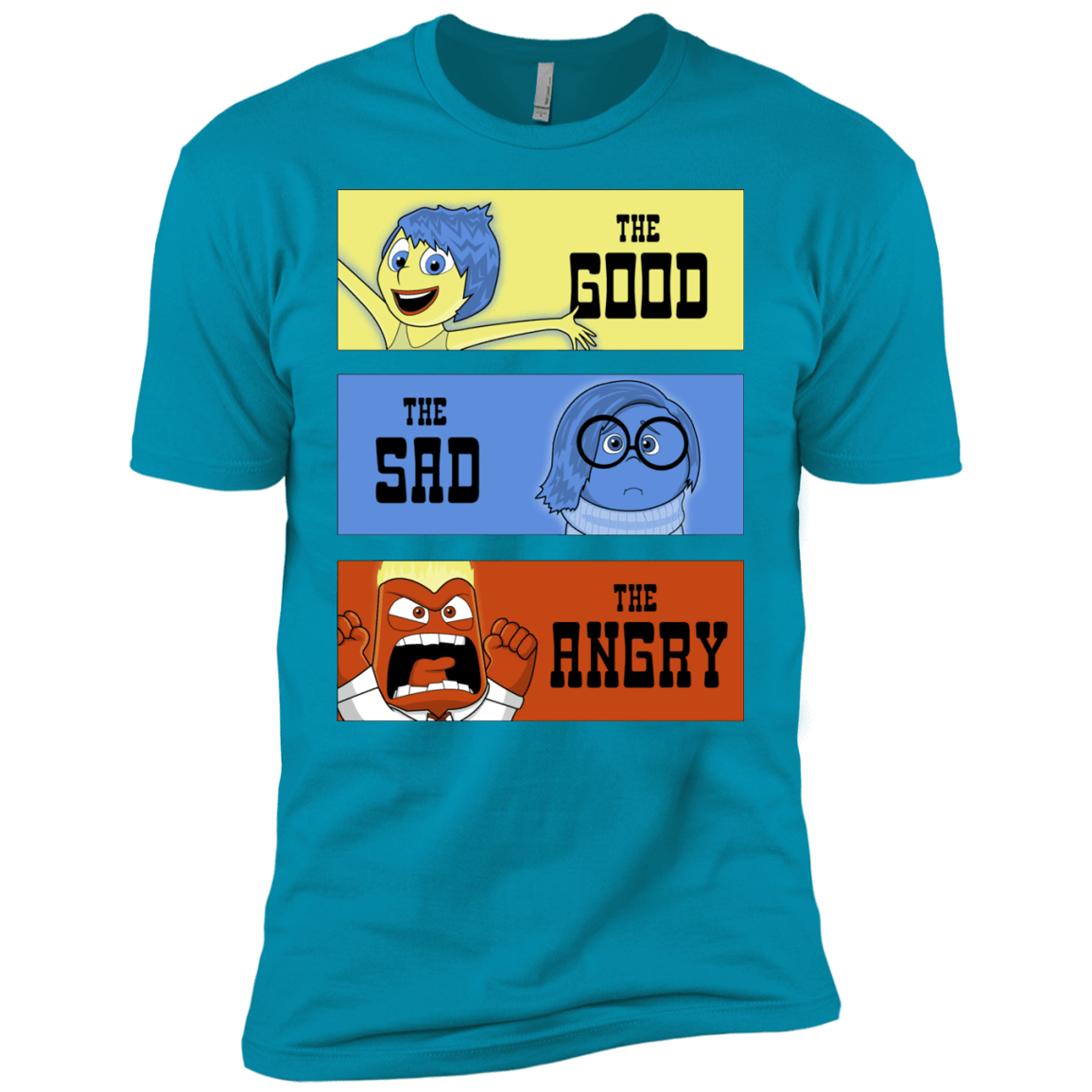 T-Shirts Turquoise / YXS The Good, the Sad & the Angry Boys Premium T-Shirt