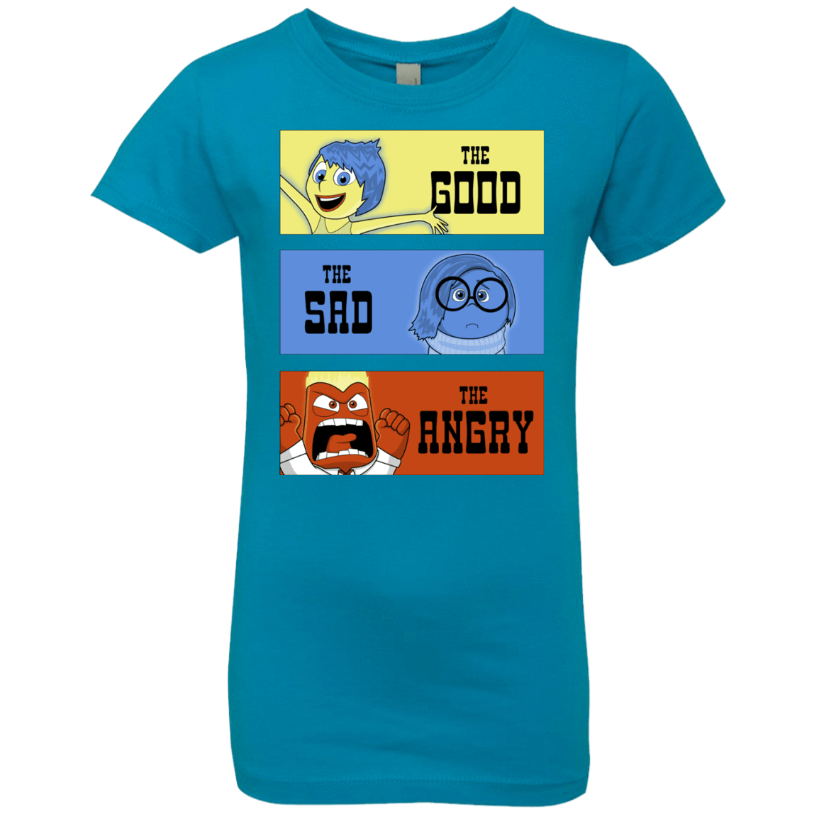T-Shirts Turquoise / YXS The Good, the Sad & the Angry Girls Premium T-Shirt