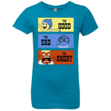 T-Shirts Turquoise / YXS The Good, the Sad & the Angry Girls Premium T-Shirt