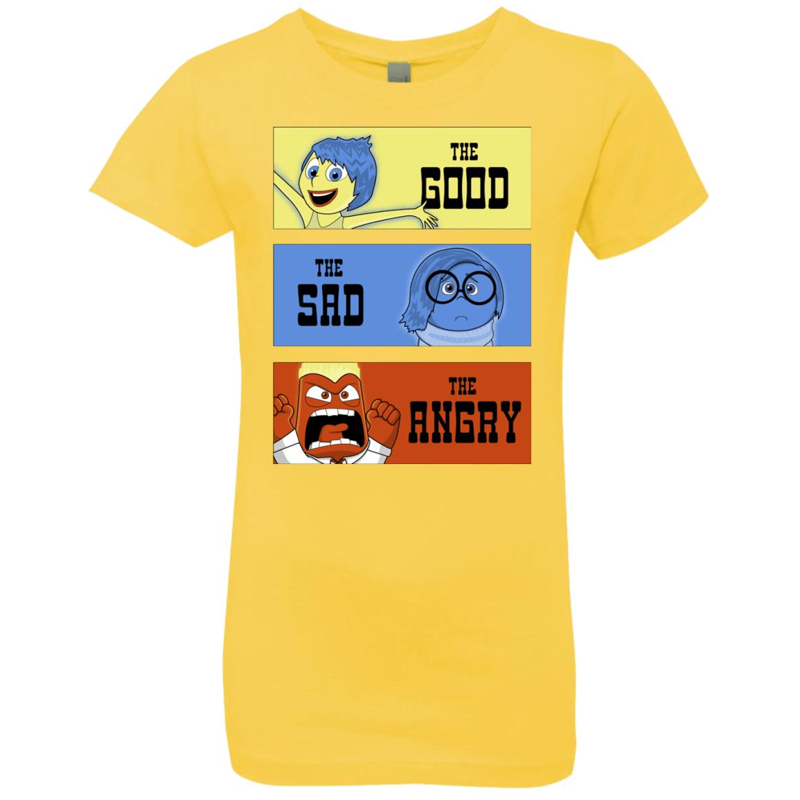 T-Shirts Vibrant Yellow / YXS The Good, the Sad & the Angry Girls Premium T-Shirt