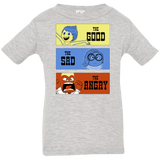 T-Shirts Heather Grey / 6 Months The Good, the Sad & the Angry Infant Premium T-Shirt