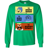 T-Shirts Irish Green / S The Good, the Sad & the Angry Men's Long Sleeve T-Shirt