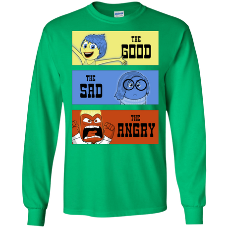 T-Shirts Irish Green / S The Good, the Sad & the Angry Men's Long Sleeve T-Shirt