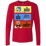 T-Shirts Red / S The Good, the Sad & the Angry Men's Premium Long Sleeve