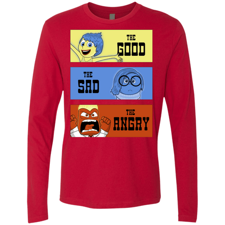 T-Shirts Red / S The Good, the Sad & the Angry Men's Premium Long Sleeve