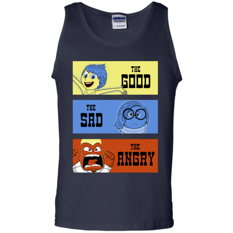 T-Shirts Navy / S The Good, the Sad & the Angry Men's Tank Top