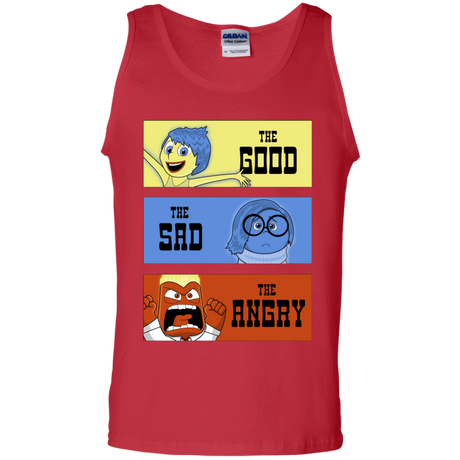 T-Shirts Red / S The Good, the Sad & the Angry Men's Tank Top