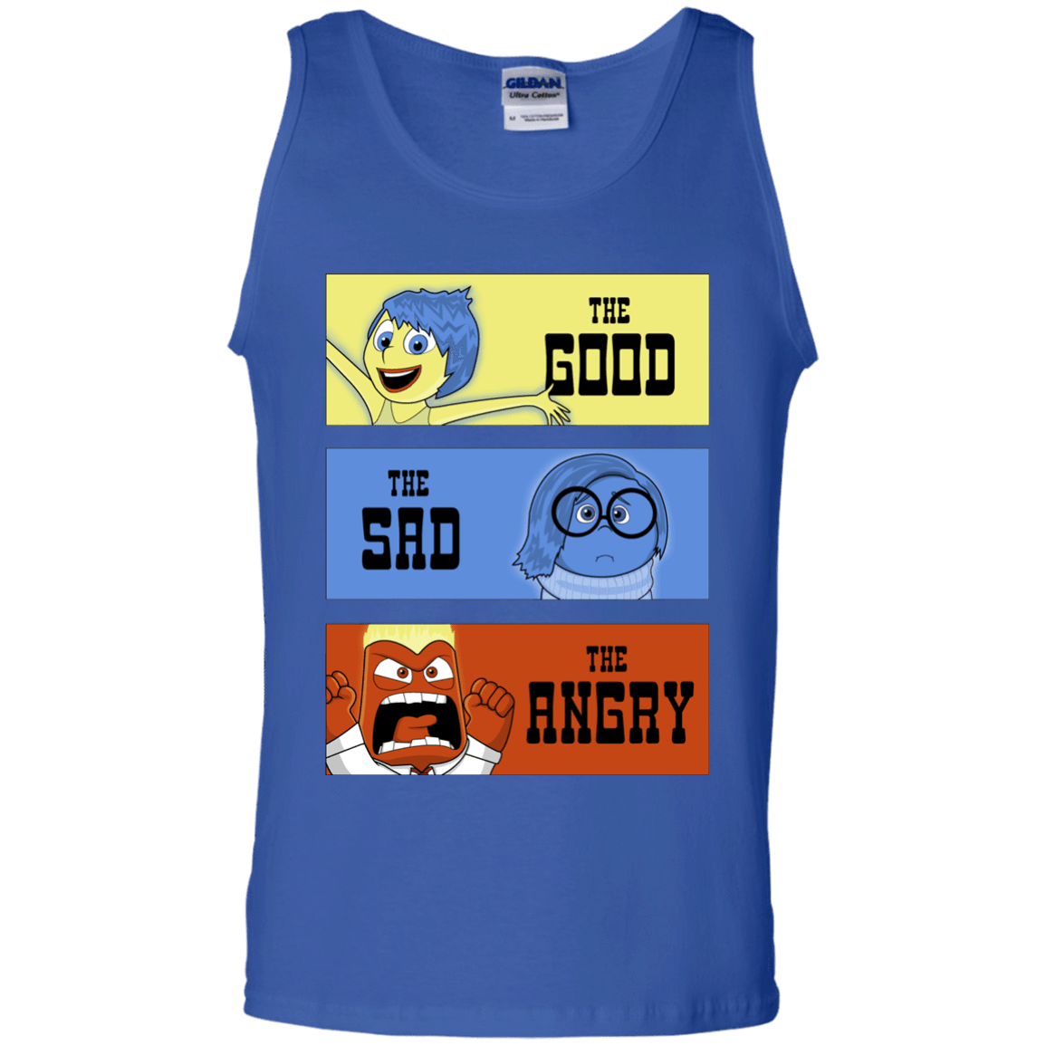 T-Shirts Royal / S The Good, the Sad & the Angry Men's Tank Top