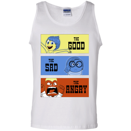 T-Shirts White / S The Good, the Sad & the Angry Men's Tank Top
