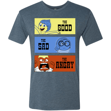 T-Shirts Indigo / S The Good, the Sad & the Angry Men's Triblend T-Shirt