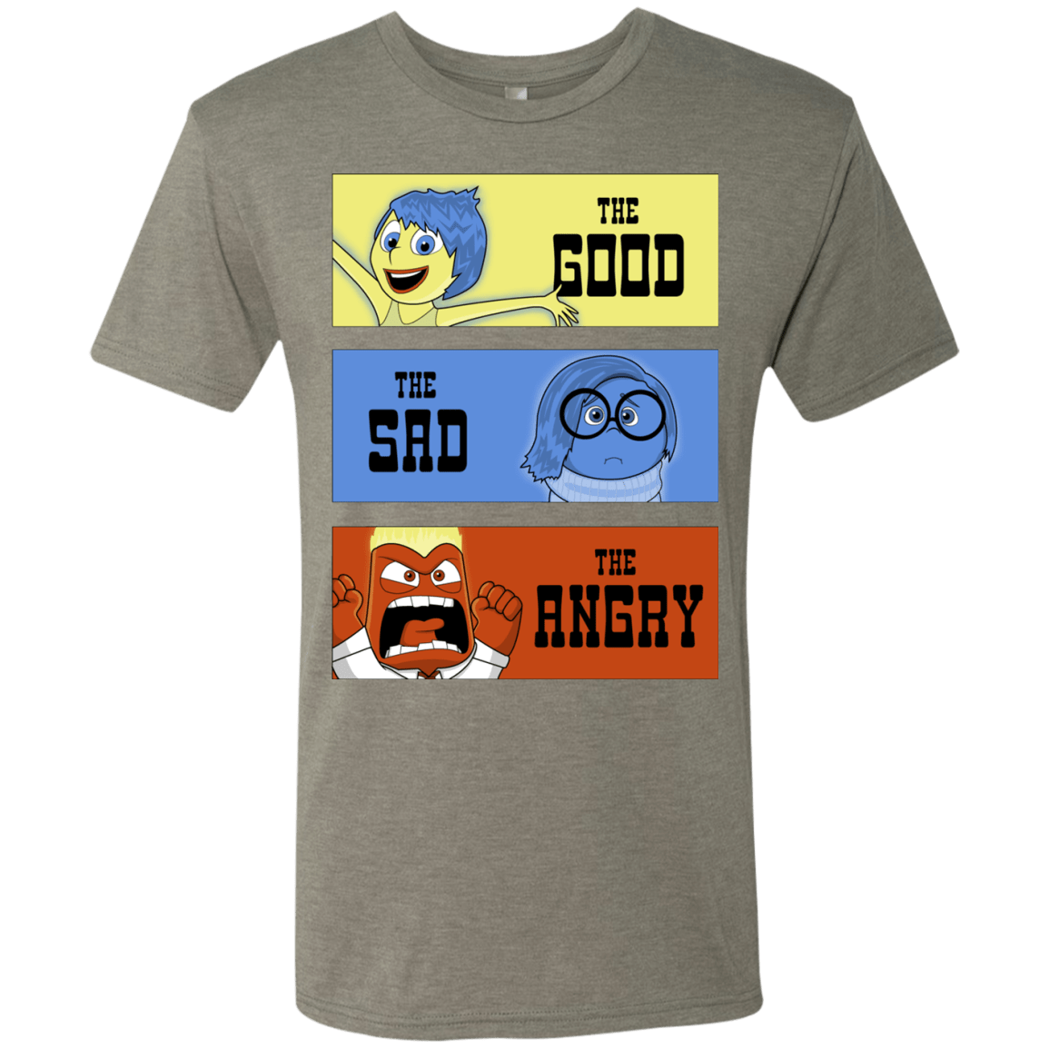 The Good, the Sad & the Angry Men's Triblend T-Shirt
