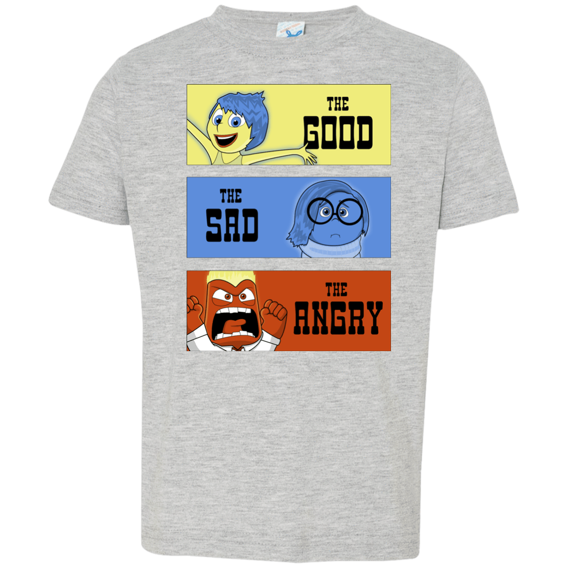 T-Shirts Heather Grey / 2T The Good, the Sad & the Angry Toddler Premium T-Shirt