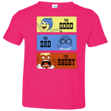 T-Shirts Hot Pink / 2T The Good, the Sad & the Angry Toddler Premium T-Shirt