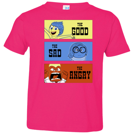 T-Shirts Hot Pink / 2T The Good, the Sad & the Angry Toddler Premium T-Shirt