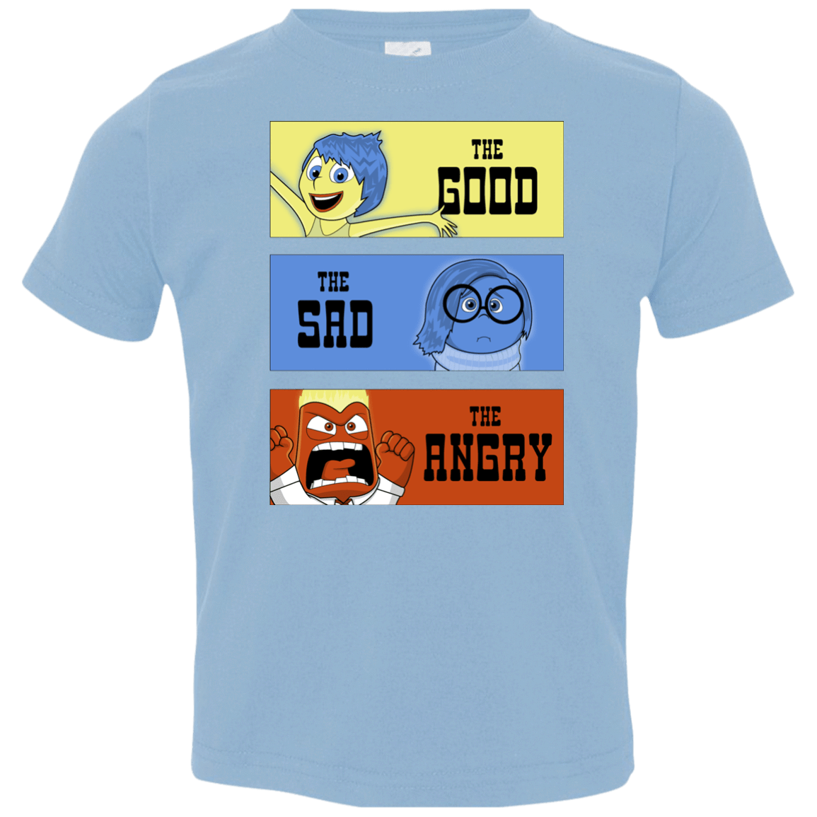 T-Shirts Light Blue / 2T The Good, the Sad & the Angry Toddler Premium T-Shirt