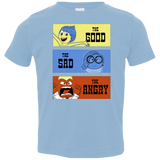 T-Shirts Light Blue / 2T The Good, the Sad & the Angry Toddler Premium T-Shirt