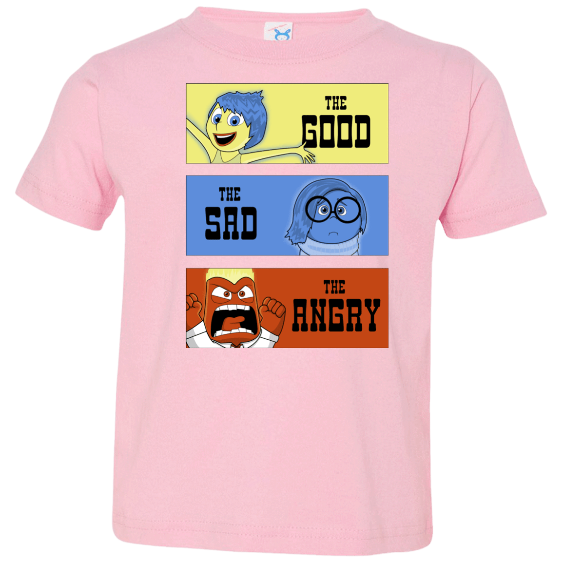 T-Shirts Pink / 2T The Good, the Sad & the Angry Toddler Premium T-Shirt