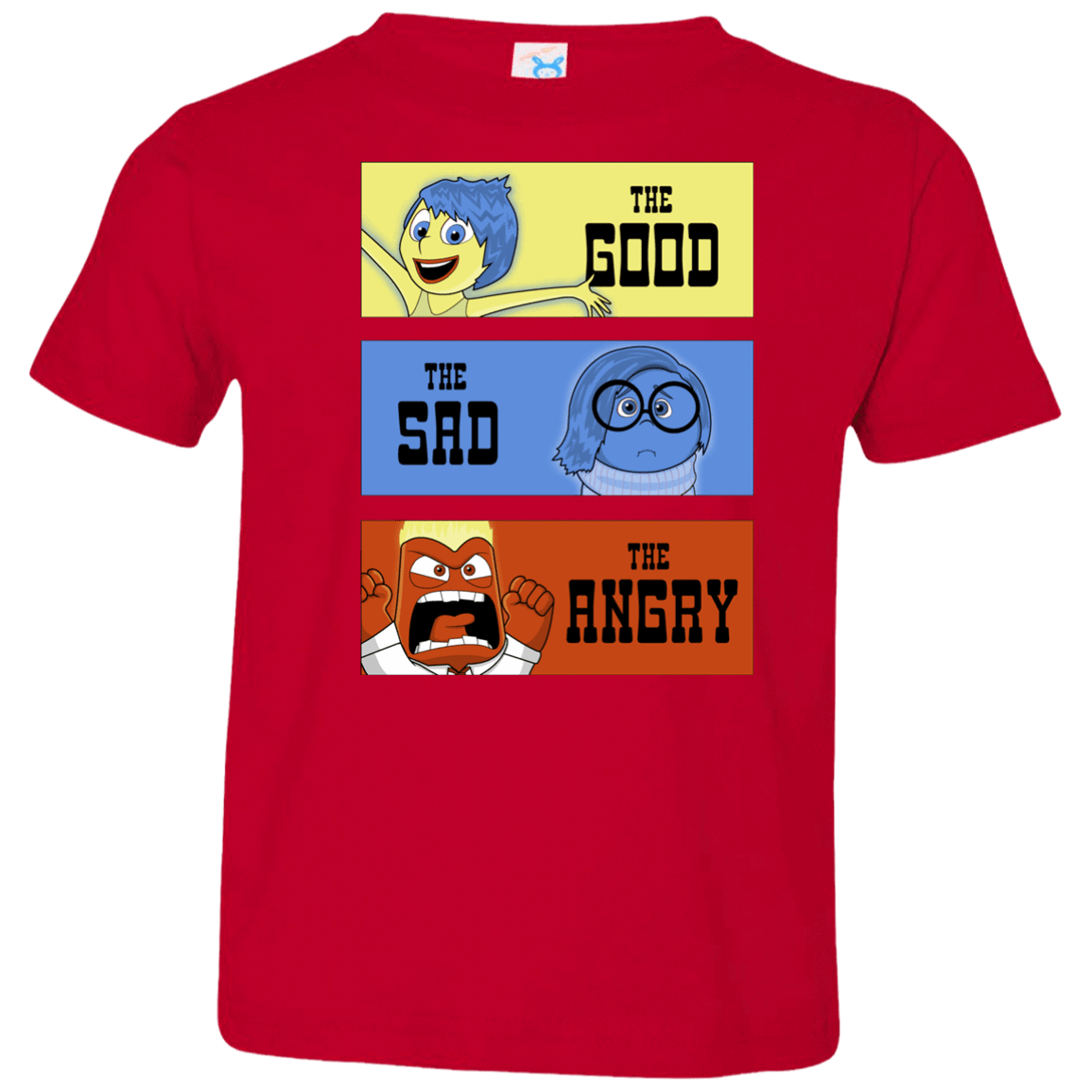 T-Shirts Red / 2T The Good, the Sad & the Angry Toddler Premium T-Shirt