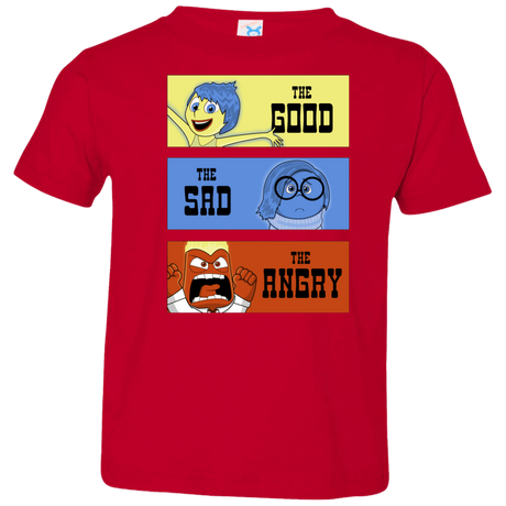 T-Shirts Red / 2T The Good, the Sad & the Angry Toddler Premium T-Shirt