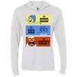 T-Shirts Heather White / X-Small The Good, the Sad & the Angry Triblend Long Sleeve Hoodie Tee