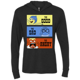 T-Shirts Vintage Black / X-Small The Good, the Sad & the Angry Triblend Long Sleeve Hoodie Tee