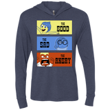 T-Shirts Vintage Navy / X-Small The Good, the Sad & the Angry Triblend Long Sleeve Hoodie Tee