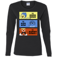 T-Shirts Black / S The Good, the Sad & the Angry Women's Long Sleeve T-Shirt