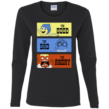 T-Shirts Black / S The Good, the Sad & the Angry Women's Long Sleeve T-Shirt