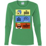 T-Shirts Irish Green / S The Good, the Sad & the Angry Women's Long Sleeve T-Shirt