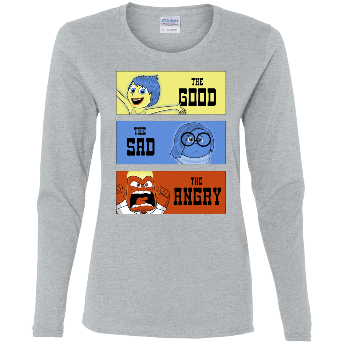 T-Shirts Sport Grey / S The Good, the Sad & the Angry Women's Long Sleeve T-Shirt
