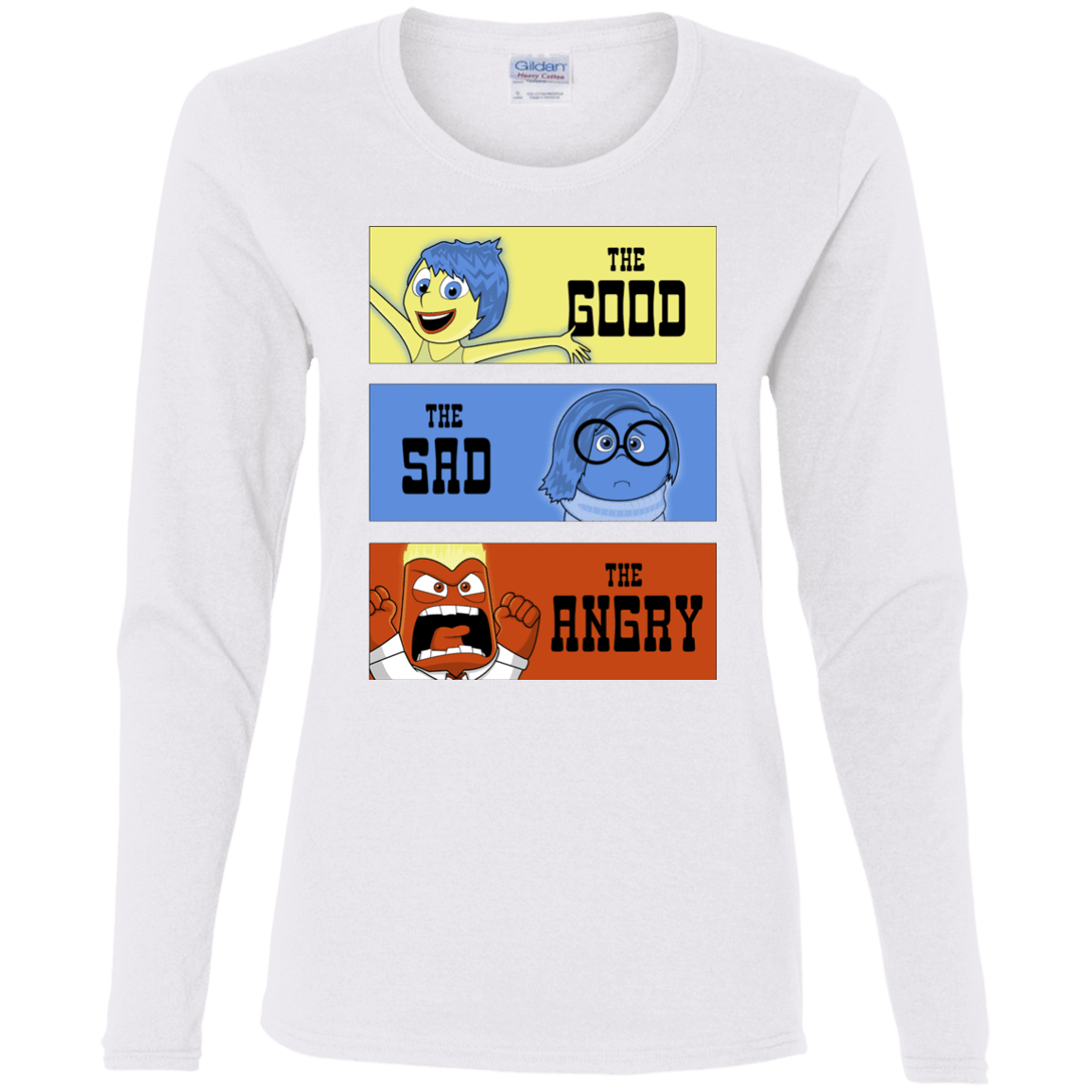 T-Shirts White / S The Good, the Sad & the Angry Women's Long Sleeve T-Shirt