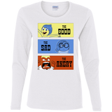 T-Shirts White / S The Good, the Sad & the Angry Women's Long Sleeve T-Shirt
