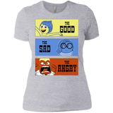 T-Shirts Heather Grey / X-Small The Good, the Sad & the Angry Women's Premium T-Shirt